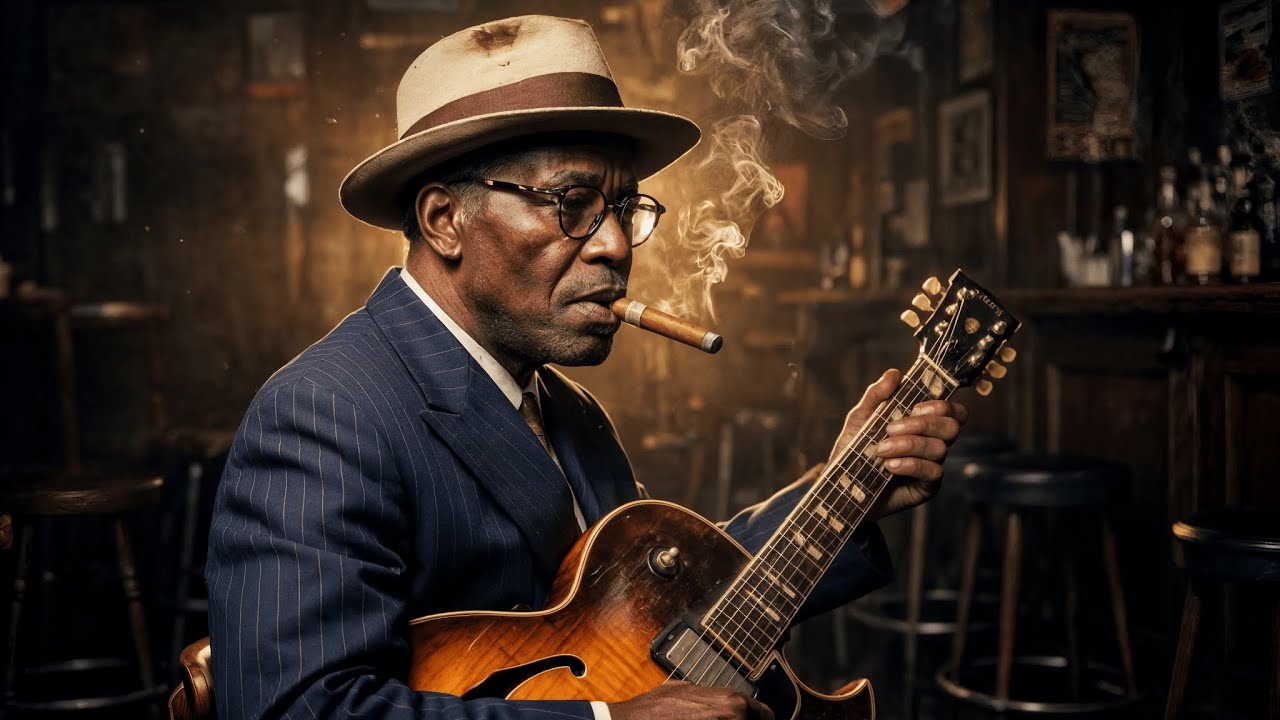 WHISKEY BLUES in a Smoke-Filled Bar &ndash; 38 Minutes of Real Guitar Soul