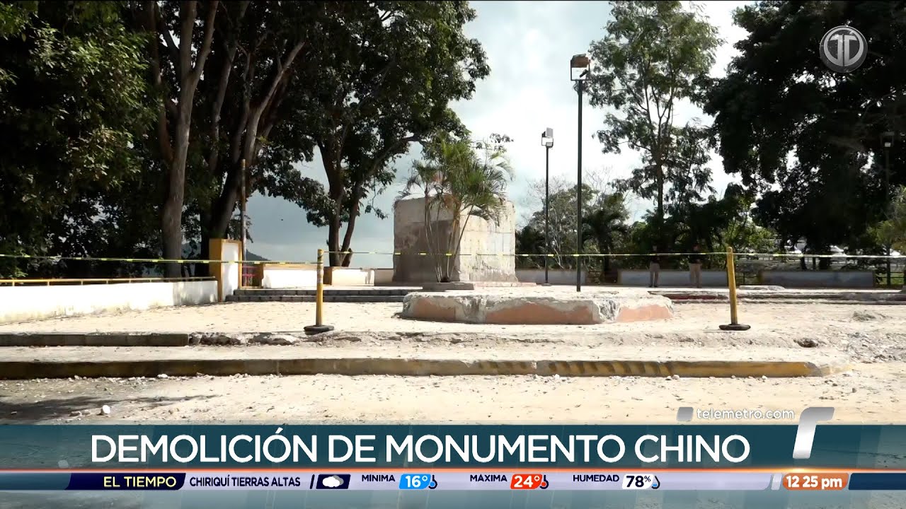 Mirador del Puente de las Américas permanece cerrado tras demolición de monumento chino