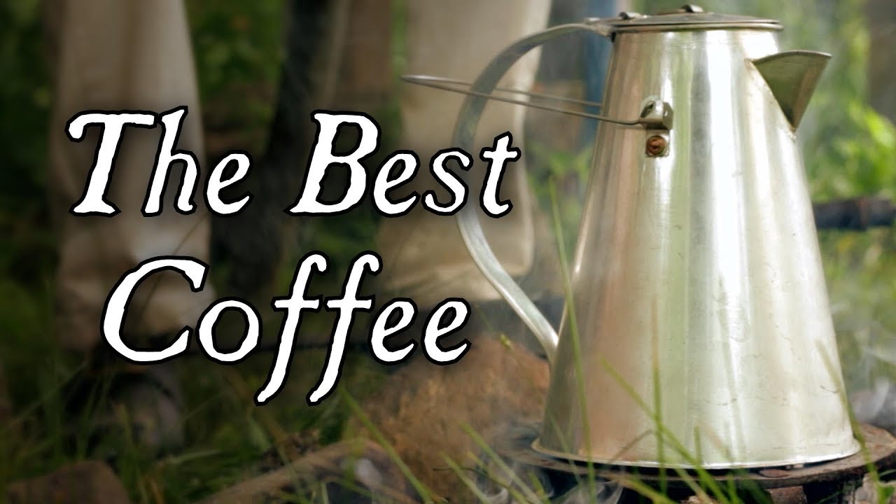 The Perfect Campfire Coffee! - 18th Century Cooking