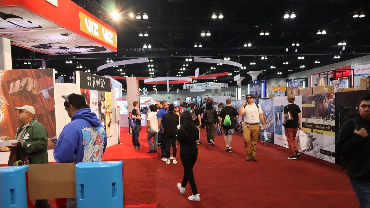 Anime Expo 2025 - Exhibit Hall Walkthrough POV - 7/4/25 (4k 60fps)