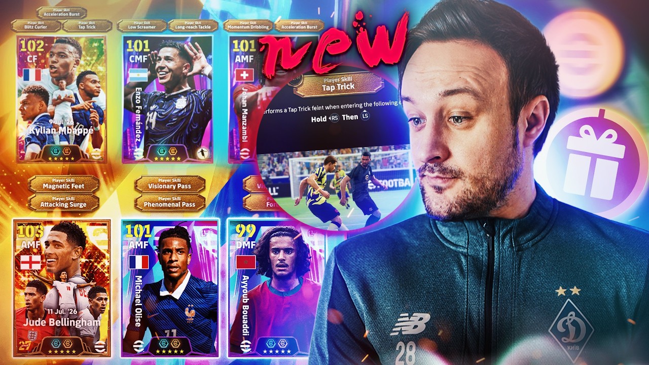 Big Time MBAPPE, BELLINGHAM, new SKILL, eFootball 27 release date