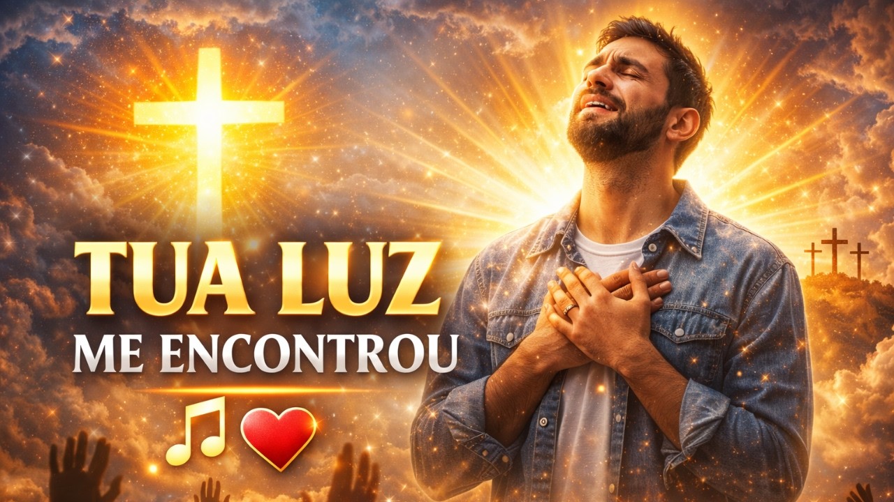 TUA LUZ ME ENCONTROU 🙏✨ | Uma das Musicas Catolicas Mais Emocionantes Que Você Vai Ouvir