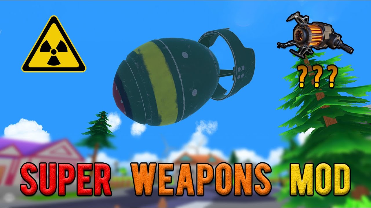 Dude Theft Wars The New Super Weapons Mod !!! 🤔🤔🤔