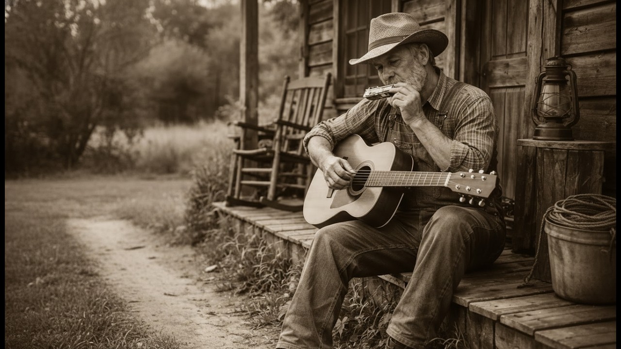 Backyard Blues Session | Mississippi Delta 1930s | Gritty Acoustic Jam