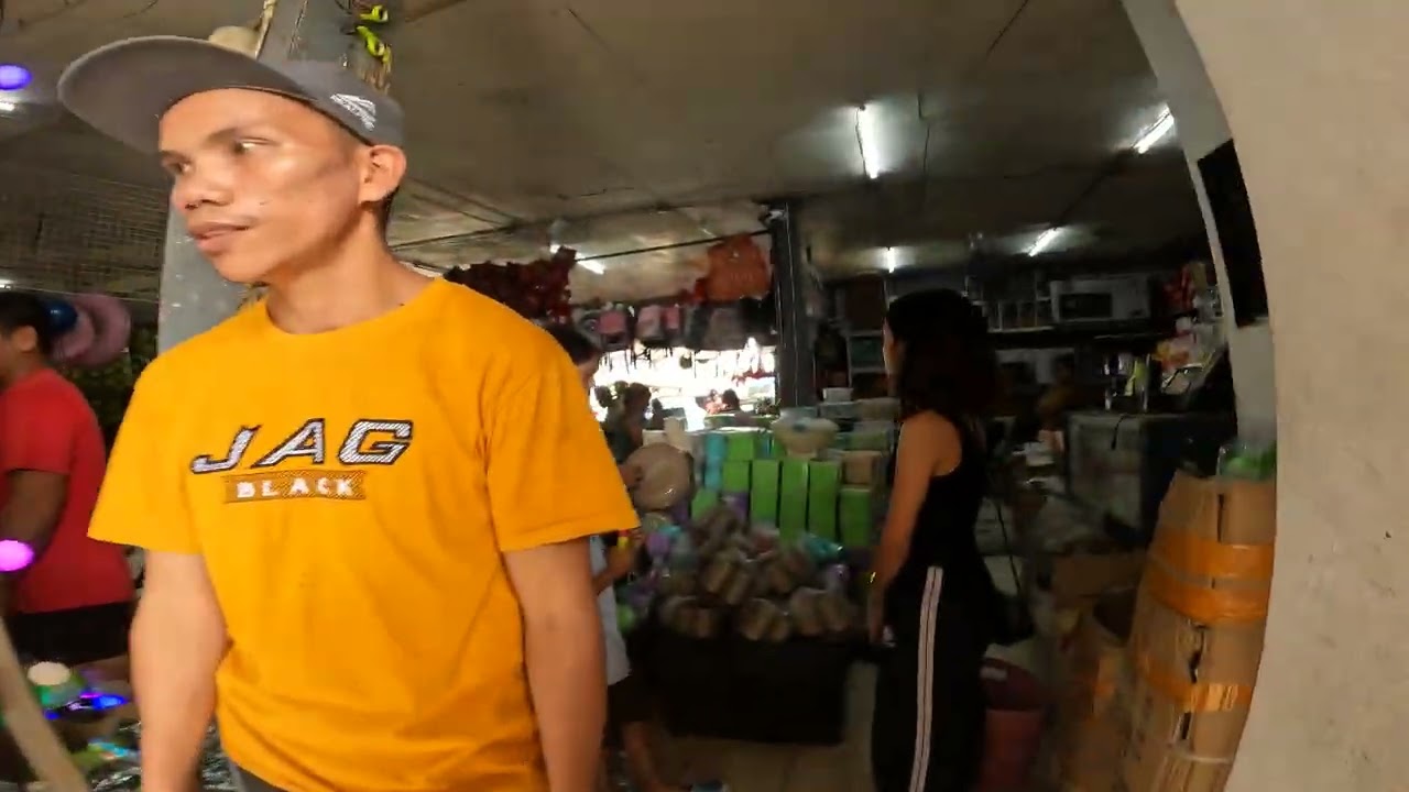 4K Real Scene Market Walk | Bayugan City Public Market Philippines