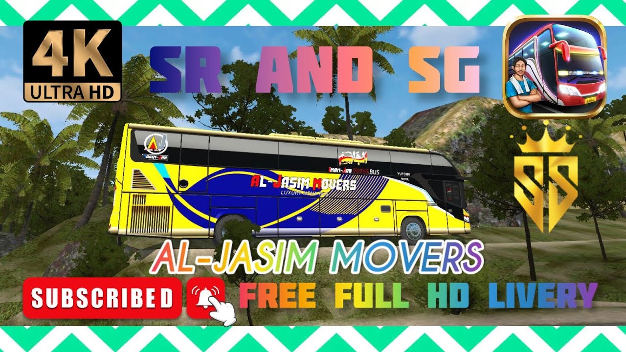 AL JASIM MOVERS [NEW 4K ULTRA HD LIVERY] FREE FOR DOWNLOAD#sg #sgbrand #srcreations #sr #gaming