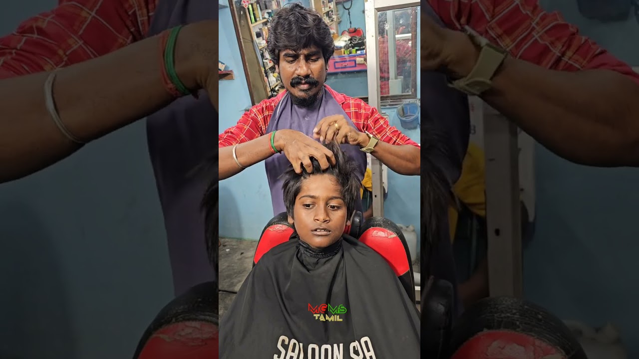 ⚡ஸ்கூல் boys haircut 😯வெட்டலாமா | mgms Tamil