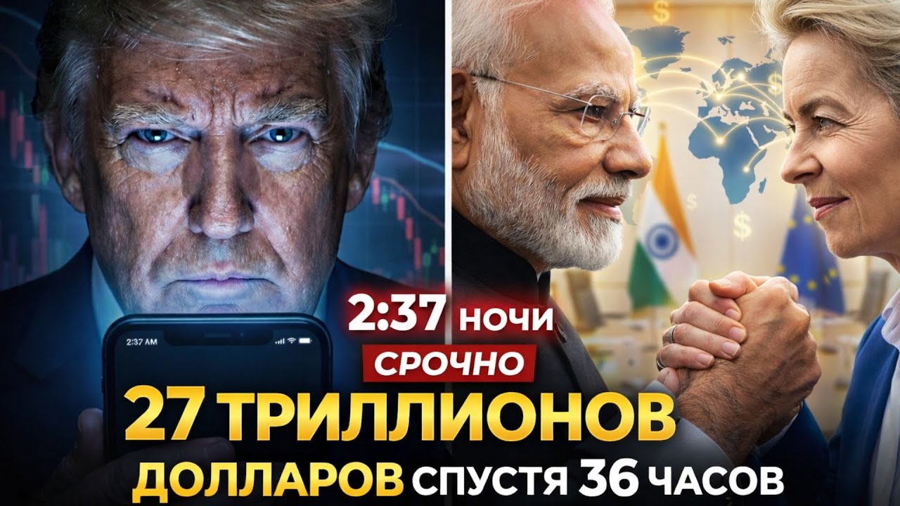 Пост Трампа в 2 часа ночи, который разрушил союз на 27$ B | Теперь посмотрите, что произойдёт дальше