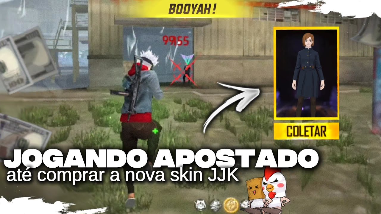 JOGUEI APOSTADO ATE COMPRAR A SKIN EPICA JUJUTSU KAISEN (PEDIU TELA 2x!!)