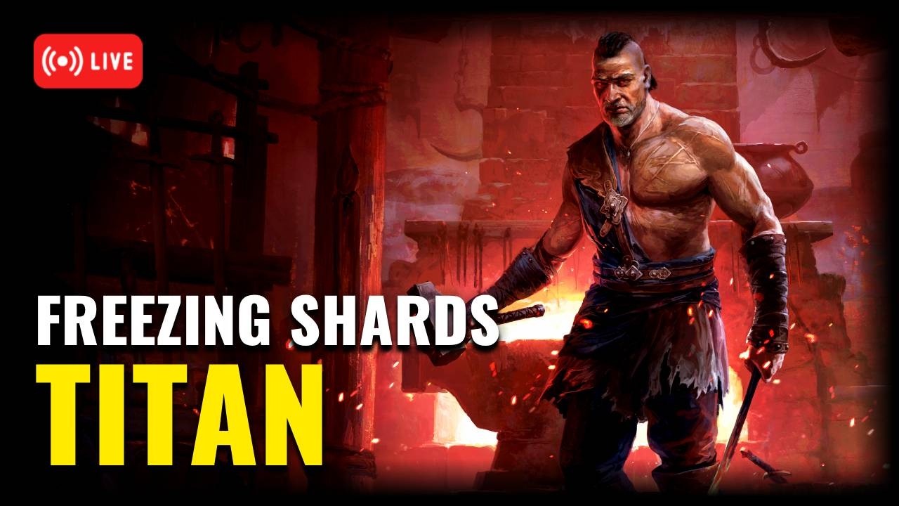LIVE | Freezing Shards Titan Because Why Not? | Path of Exile 2