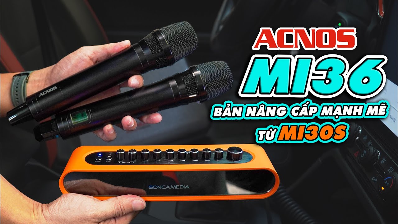 ACNOS MI36 — мощное обновление по сравнению с Mi30S!