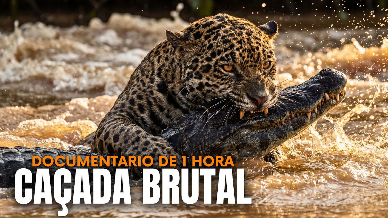 PANTANAL: Onças Gigantes e a Caçada Brutal Aos Jacarés – Documentário Completo