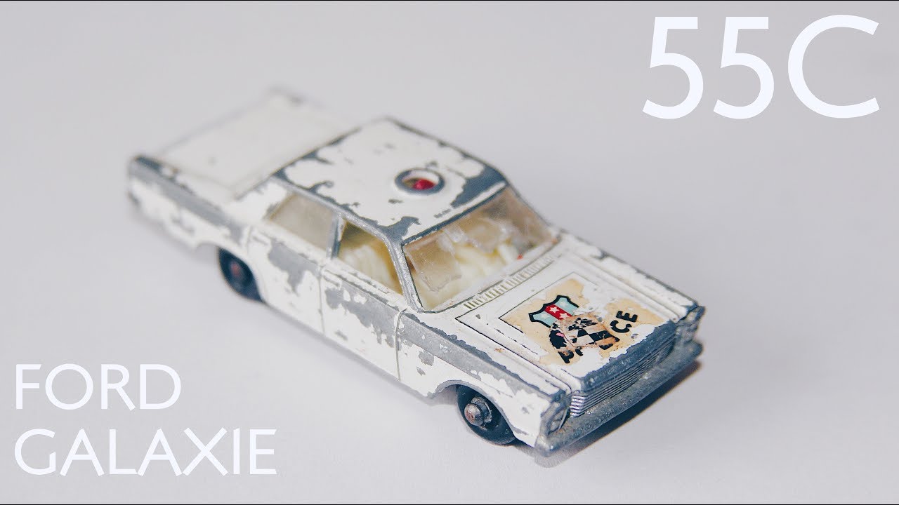 MATCHBOX restoration: No. 55C Ford Galaxie - DIECASTRESTOS