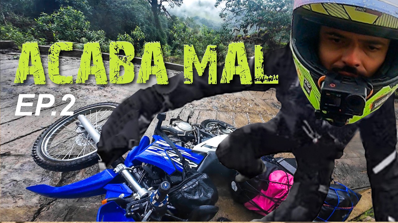 Me ACCIDENTO por la CARRETERA más PELIGROSA de BOYACÁ COLOMBIA en MOTO (EP.2)