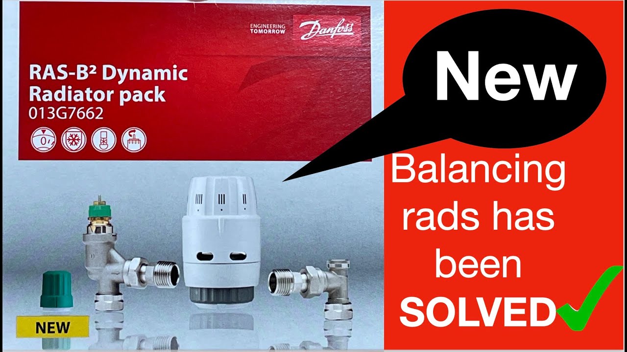 Change a RAD VALVE to smart BALANCING TRV! Easy video for Installers and DIY.