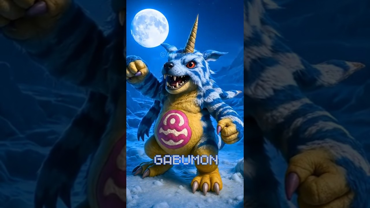 Digivolution Season 1 Part 43 #Digimon #Digimonevolution #Animesong #Gabumon