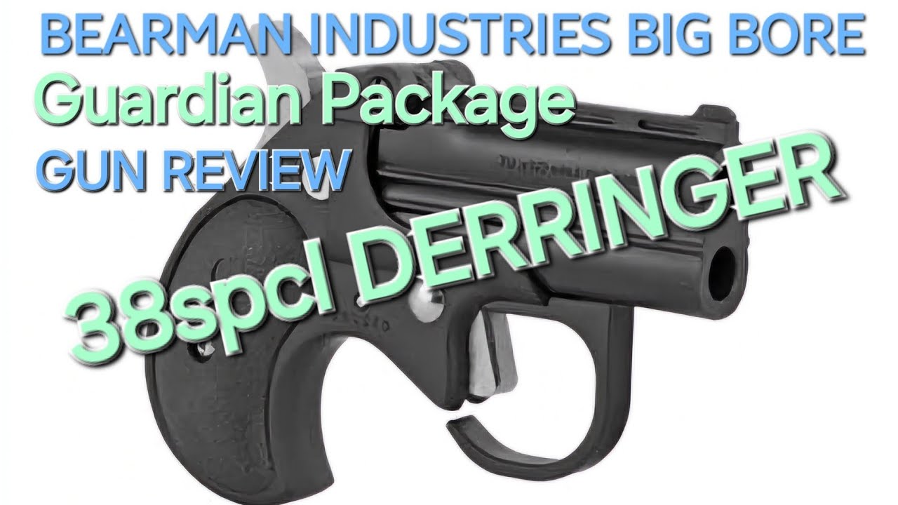 Bearman Ind 38spcl Big Bore Derringer w/ Guardian Package Model BBG38 #wethepeople #survival #review