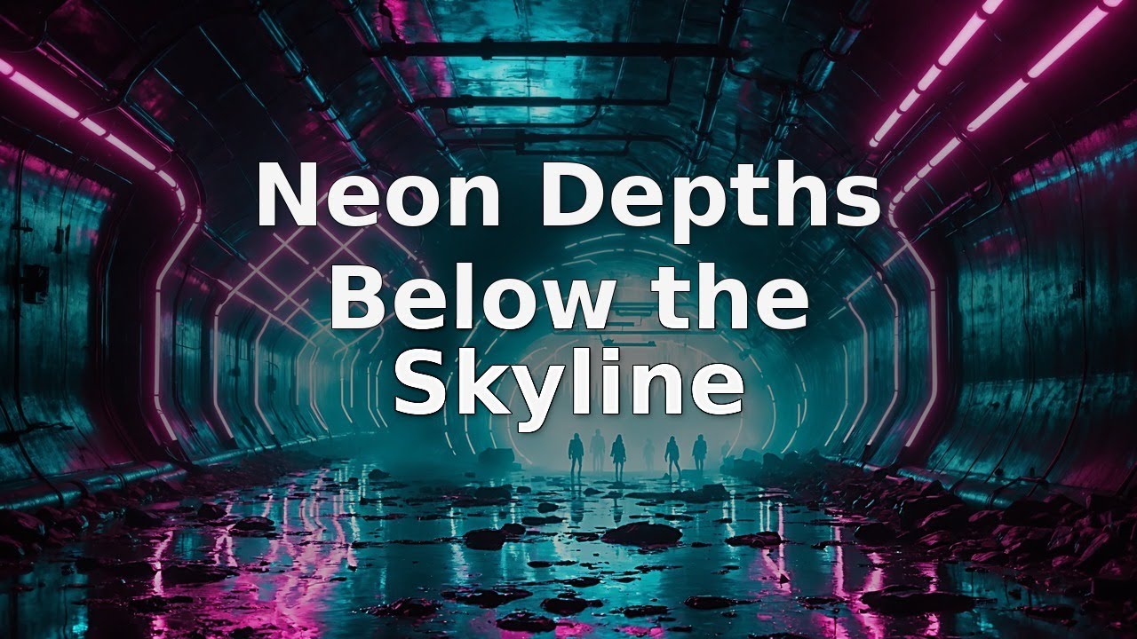 Neon Depths Below the Skyline | Cyberpunk Deep House Energy