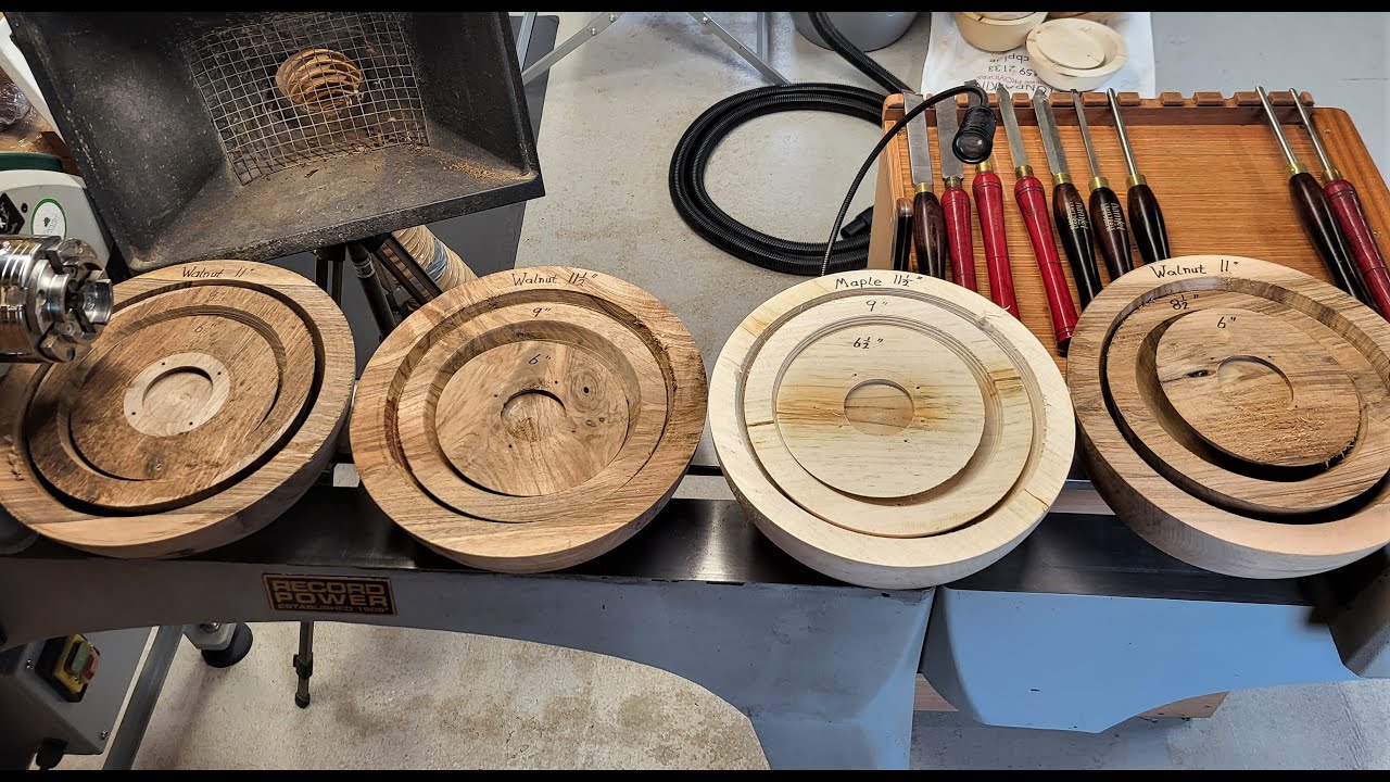 Can my Record Power lathe handle Bowl coreing .#woodturning,#woodart #walnutbowl #bowlsaver