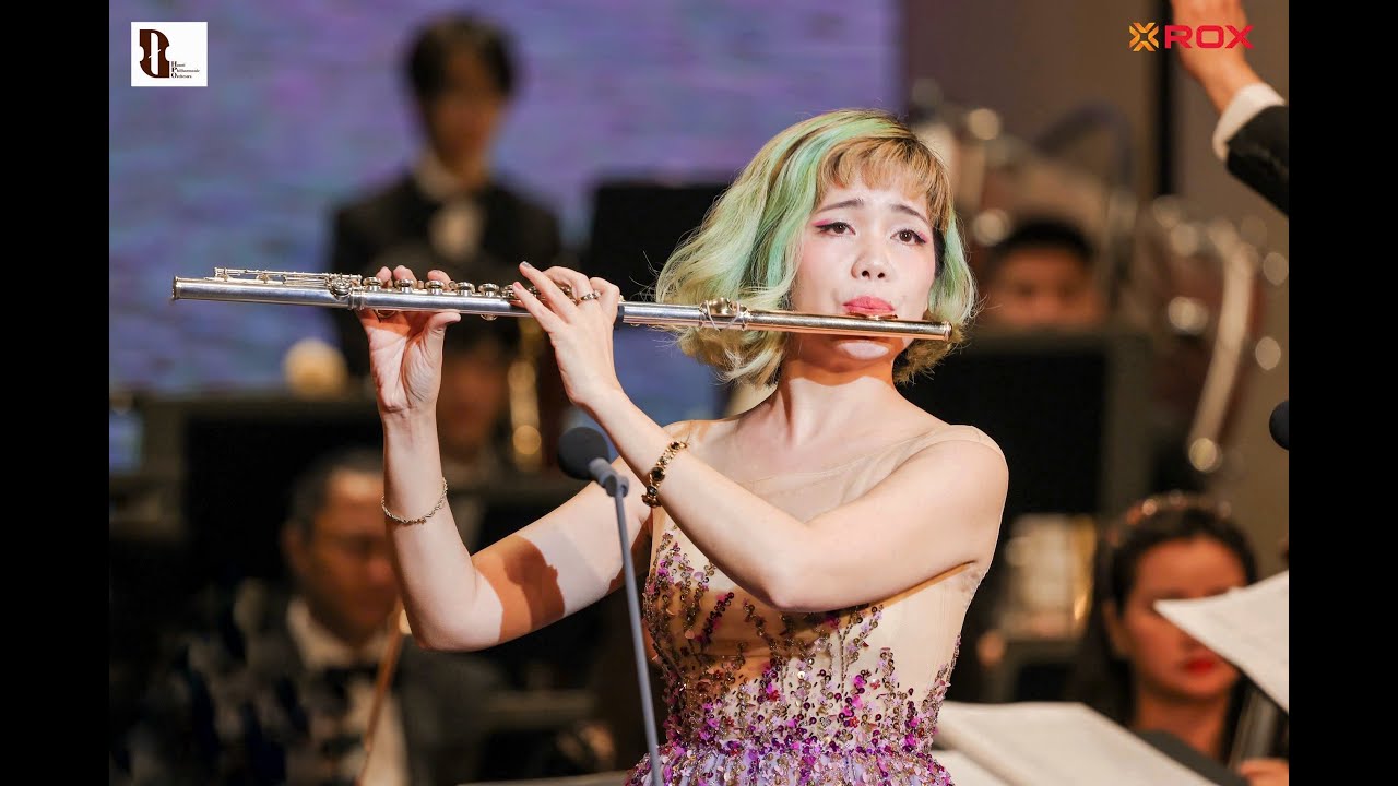Phú Quang - Tình yêu của biển [fancam] - Lê Thư Hương flutist & Hanoi Philharmonic Orchestra