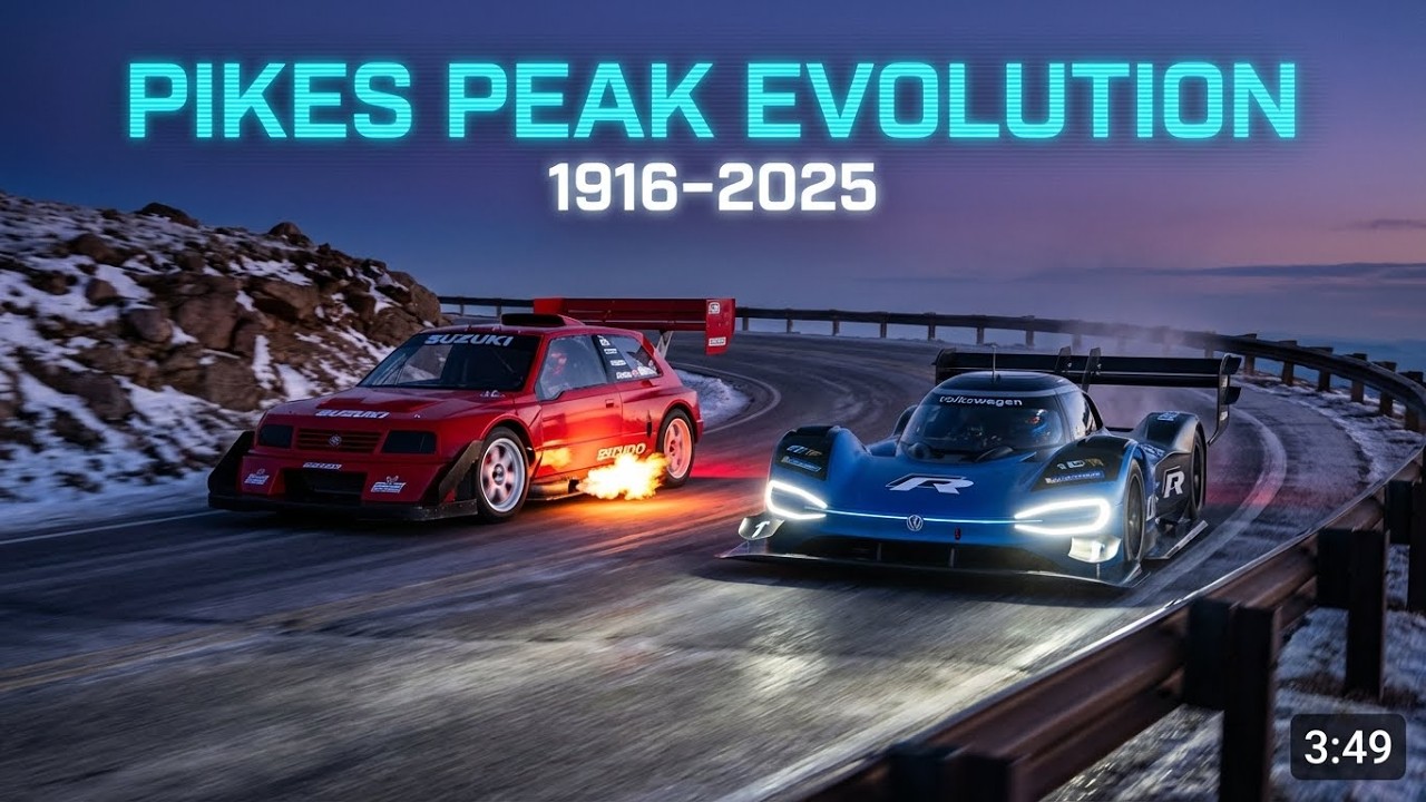 Pikes Peak Hill Climb Evolution 1916–2025 | Race to the Clouds Legends