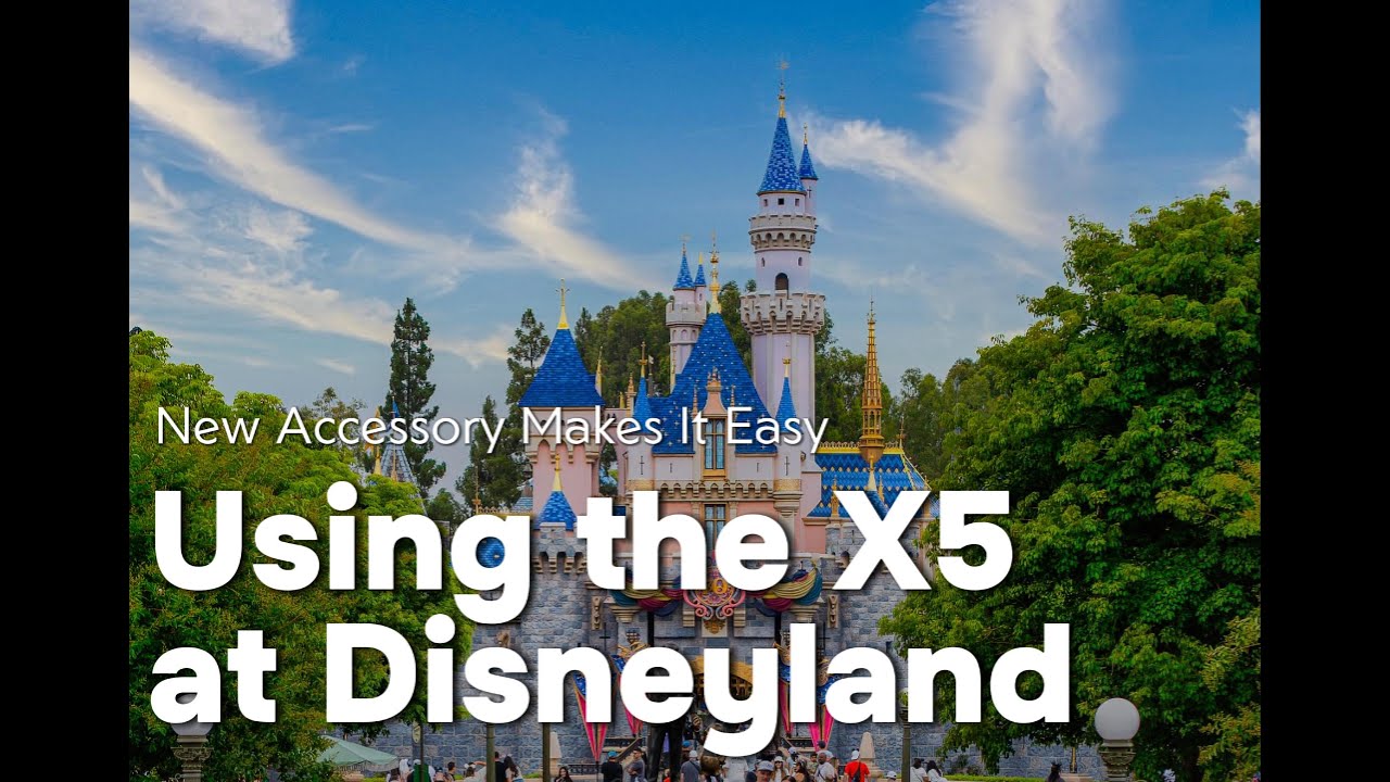 The ONE Insta360 X5 Accessory That Worked at Disneyland (No Selfie Stick Needed)