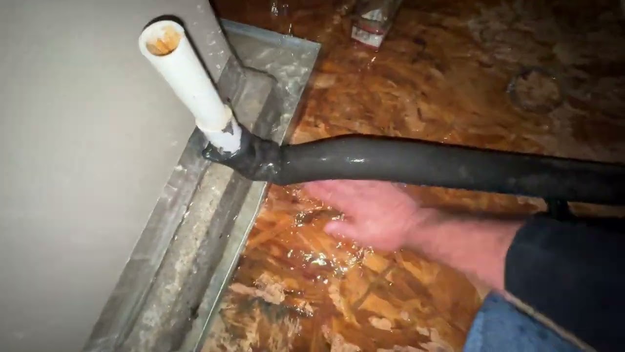 Clogged AC P Trap worst ever