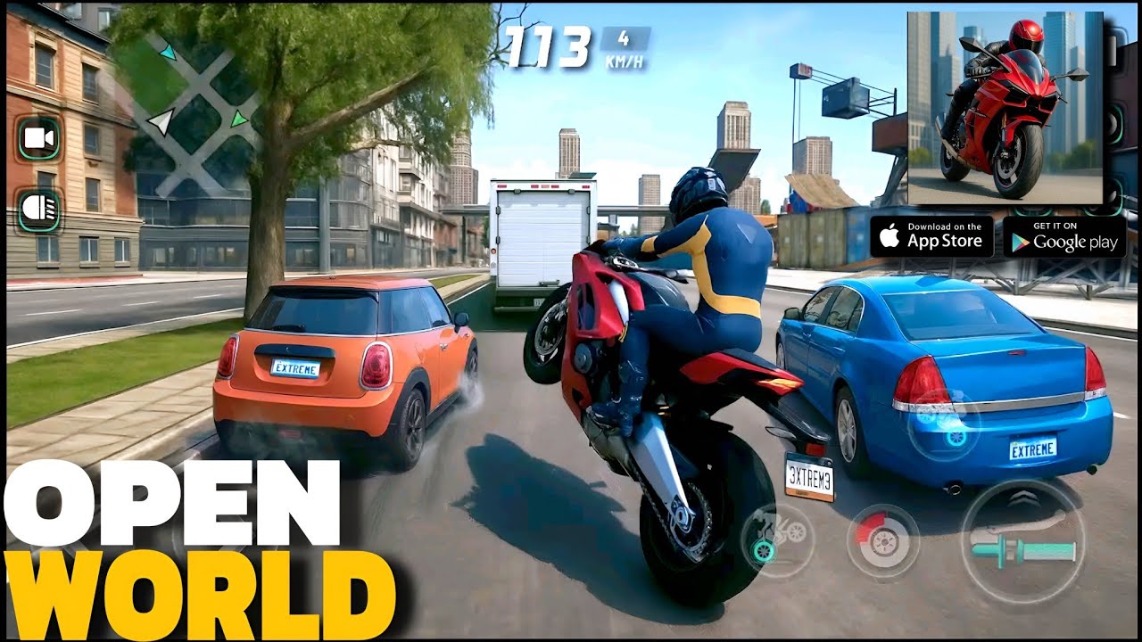EXTREME MOTORCYCLE SIMULATOR | NEW | EARLY ACCESS | OPEN WORLD DRIVING | ANDROID, IOS