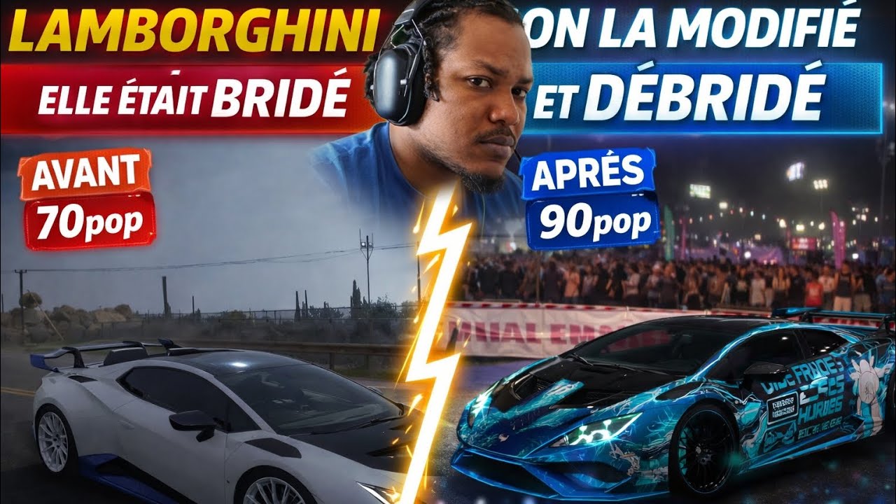 300 000€ lamborghini STO , je l’ai débridé ! |FORZA HORIZON 5