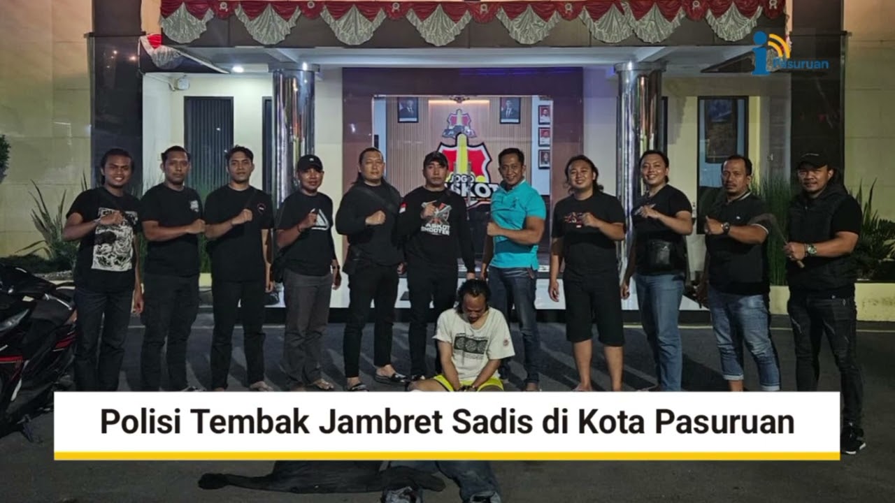 Polisi Tangkap Jambret Sadis di Kota Pasuruan