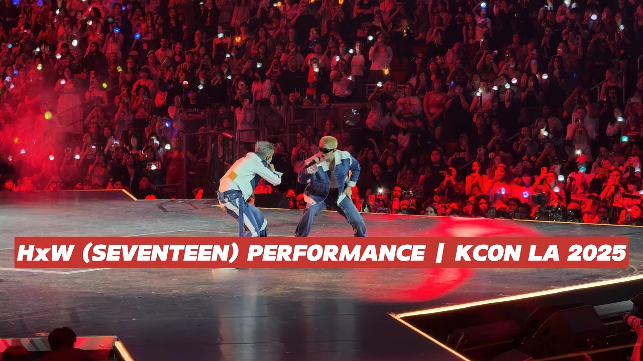 [4K] HxW (SEVENTEEN) Performance Full | KCON LA 2025