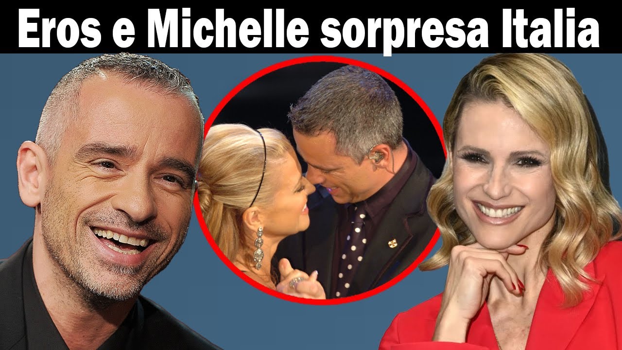 Eros Ramazzotti e Michelle Hunziker: il secondo matrimonio che ha lasciato tutta Italia senza fiato.