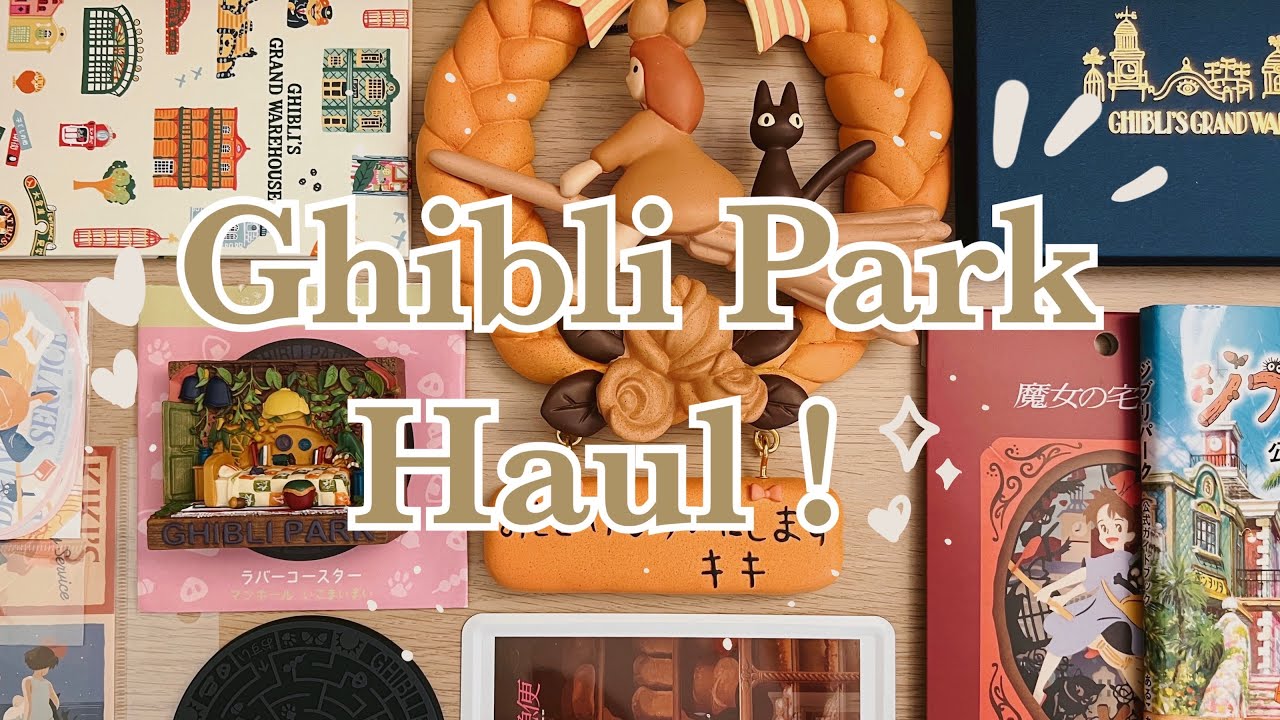 Ghibli Park Haul 🎟️🛍️ | On Jerra's List #ghiblipark #haul