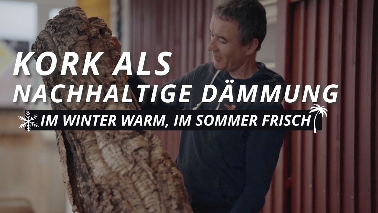 Kork als nachhaltige D&auml;mmung | im Winter warm, im Sommer frisch #Kork #D&auml;mmung #vanlife