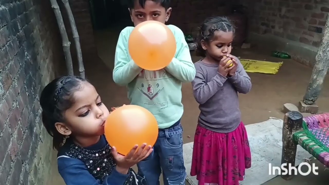  जन्मदिन पर बच्चो ने की जबरजास्त तैयारी (sanayavillagequeen ) 🙏🙏