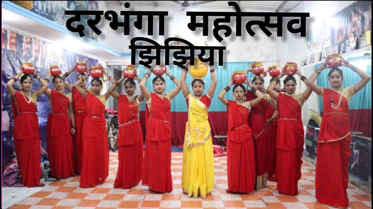Jhijhiya Dance performance ||Jhijhiya Folk Dance of Mithila ( Ravi Singh Darbhanga)
