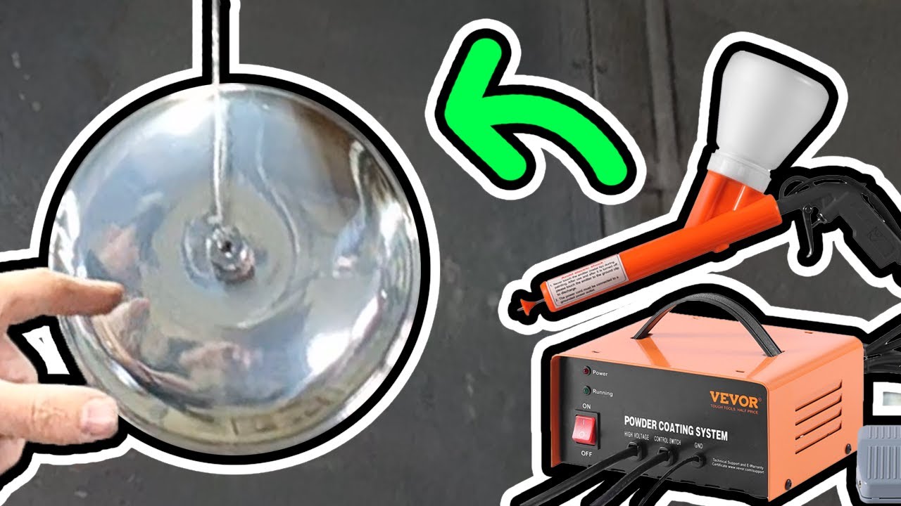 EASY Chrome Powder Coating with the BEST Beginner Gun!