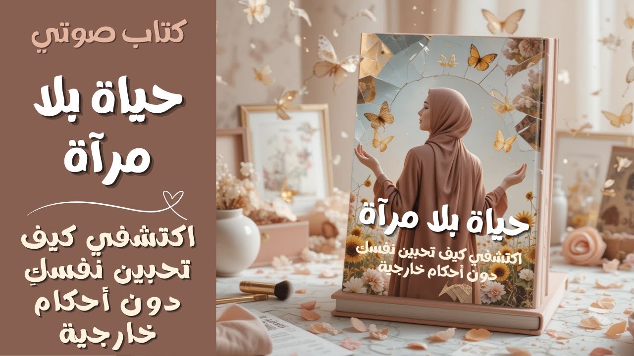 كتاب صوتي: حياة بلا مرآة: اكتشفي كيف تحبين نفسكِ دون أحكام خارجية!