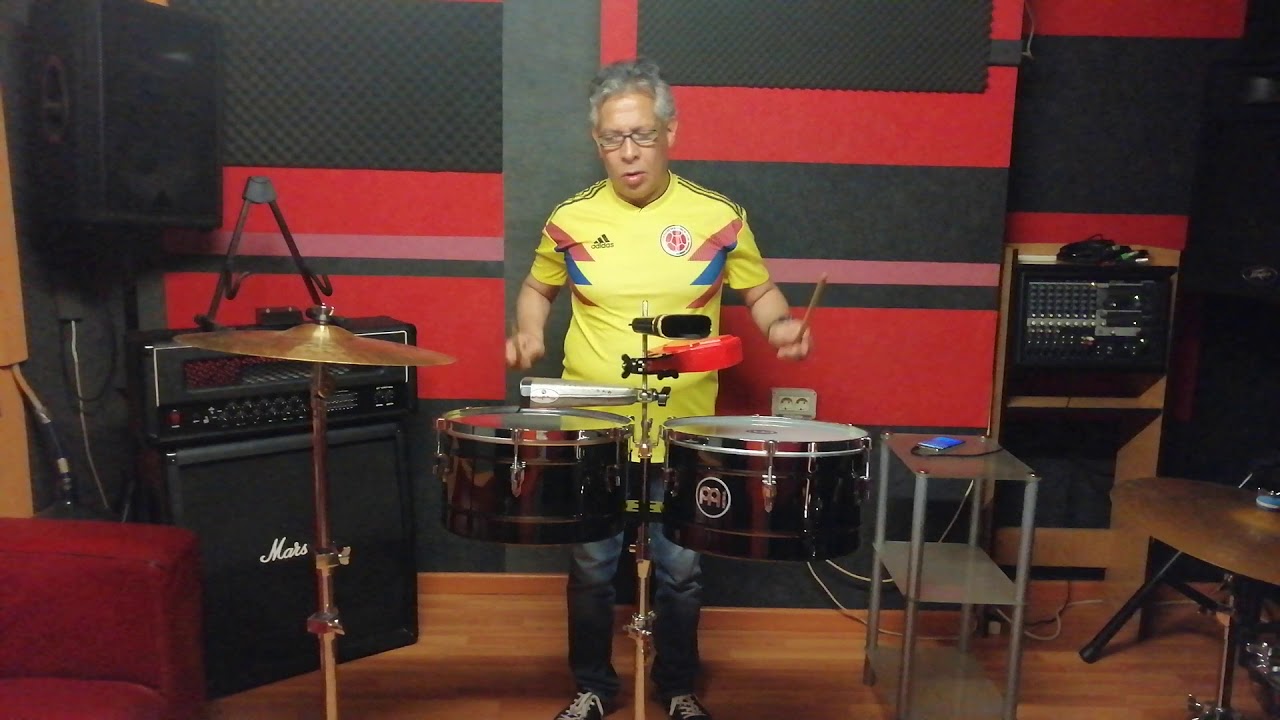 En Barranquilla me quedo JOE ARROYO Timbal @ChachoGaleanoSalgadoPercusion