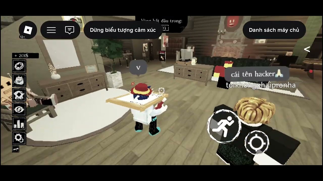 Chơi Roblox Forsaken và gặp hack