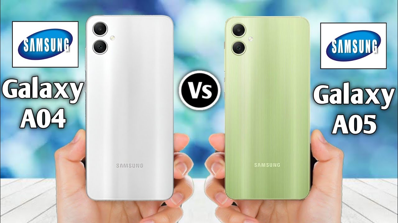 Samsung Galaxy A04 Vs Samsung Galaxy A05
