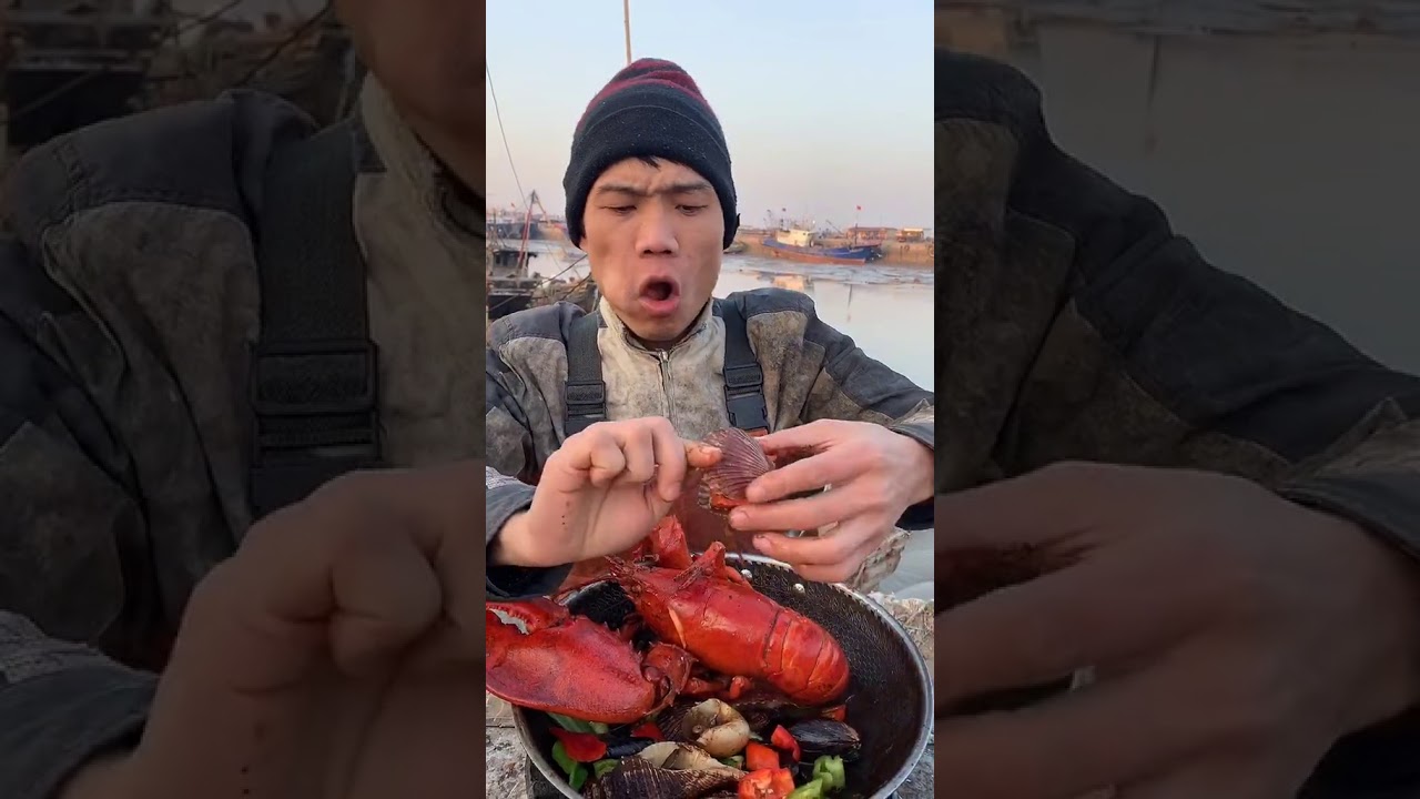 👉 Chinese Fisherman's Life with Delicious Seafood, Tik Tok China # 42