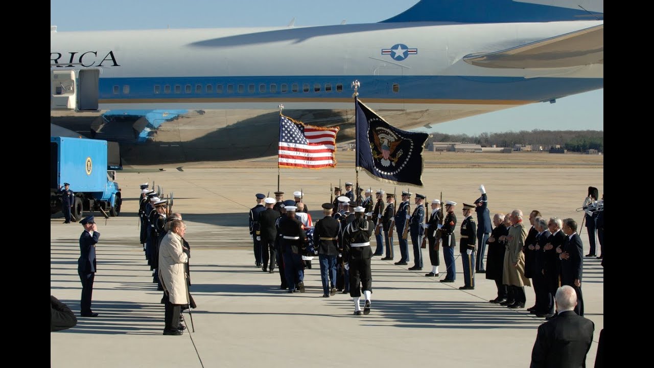 Goin' Home Reagan Departure Ceremony