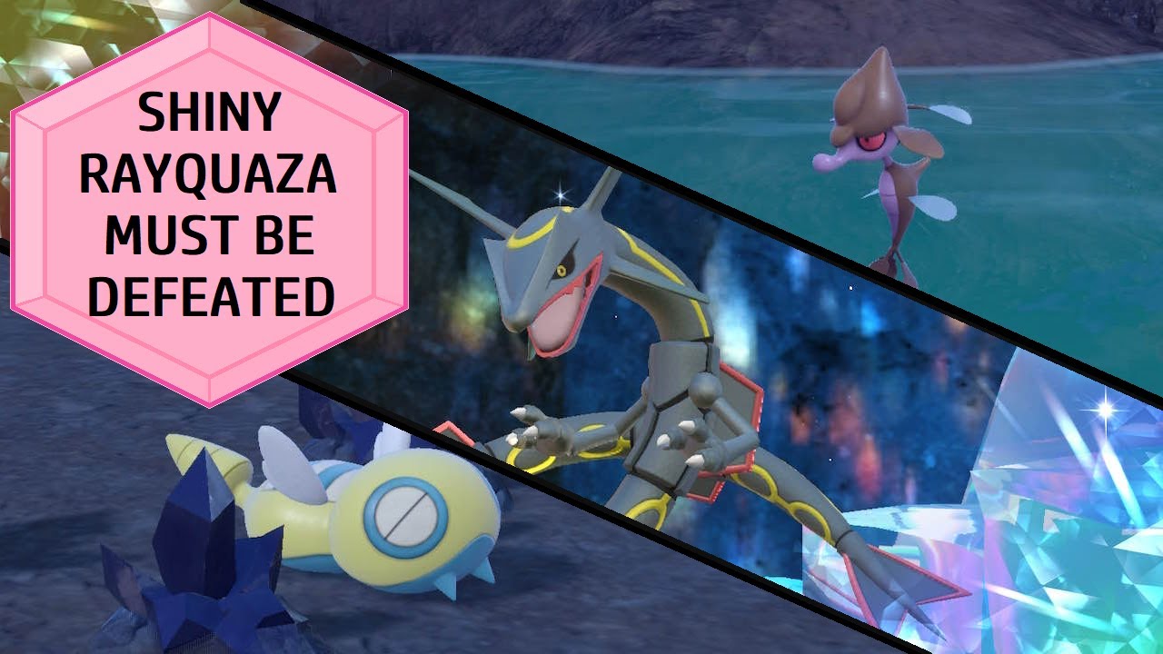 Tera Raid Double Feature - Humiliating Shiny Rayquaza