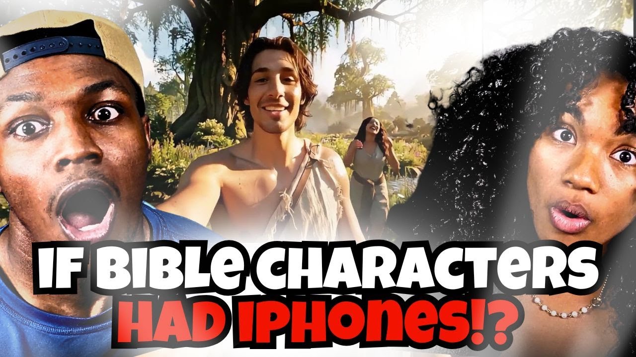 IF BIBLE CHARACTERS HAD IPHONES?!