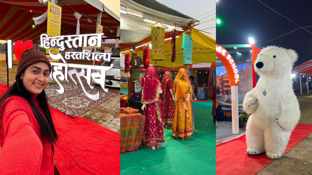 Hindustan Hastshilp Mahotsav ⁠Lucknow 2025 @kavitakaparwan