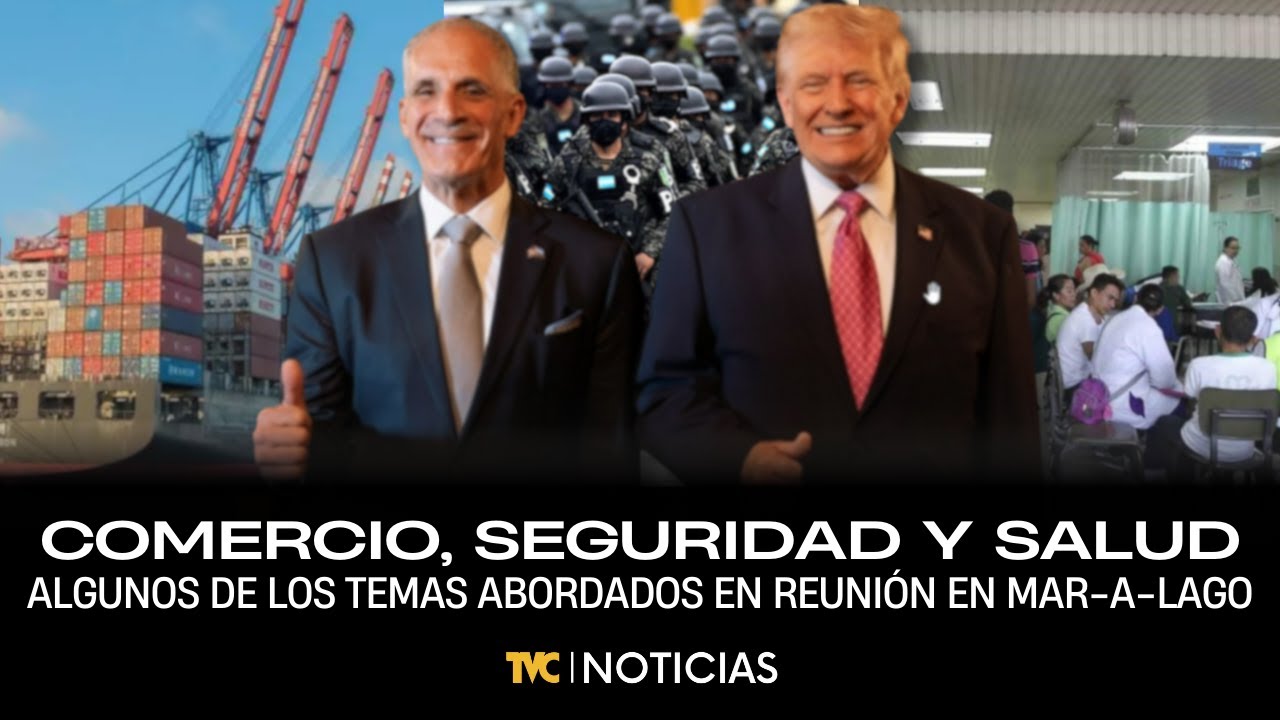 Nasry Asfura y Donald Trump dialogan sobre comercio, seguridad y salud en Mar-a-Lago