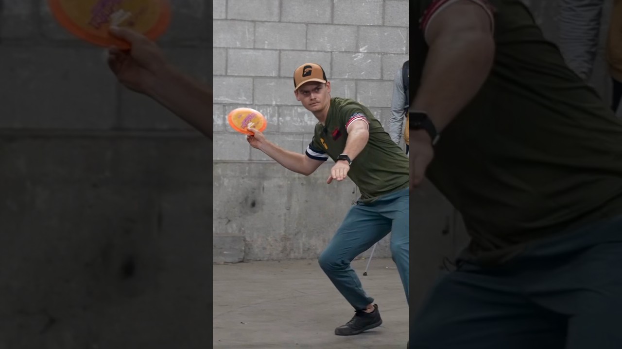 The greatest shot we&rsquo;ve ever seen in Urban Disc Golf.