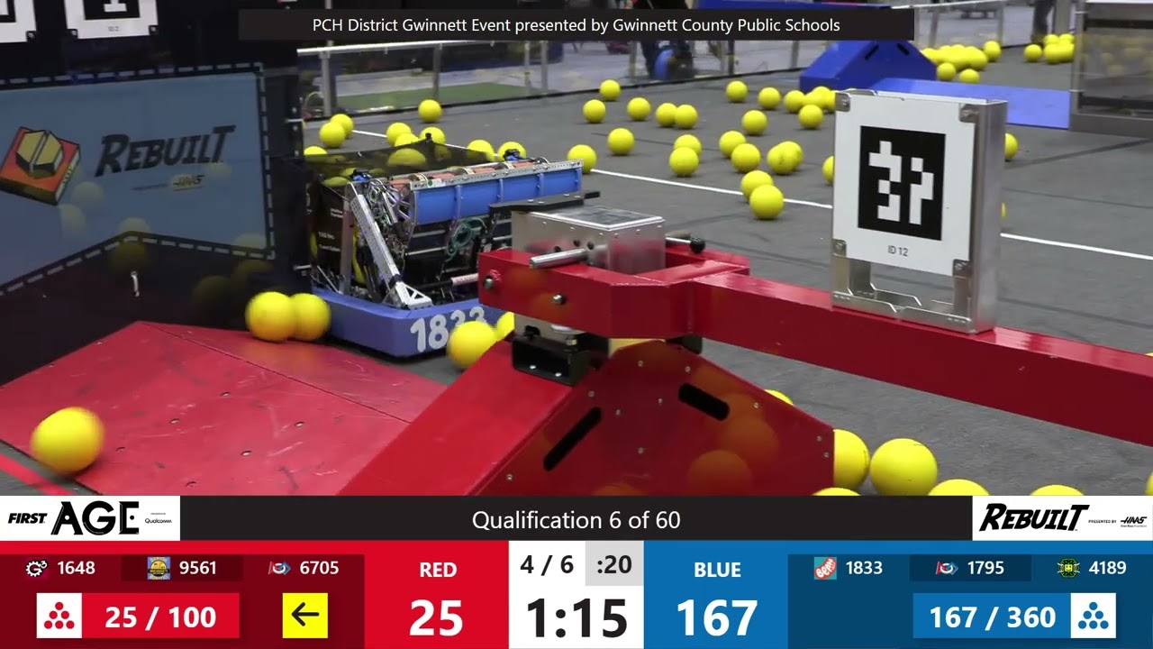 Qualification Match 6 - PCH District Gwinnett Event presented by GCPS