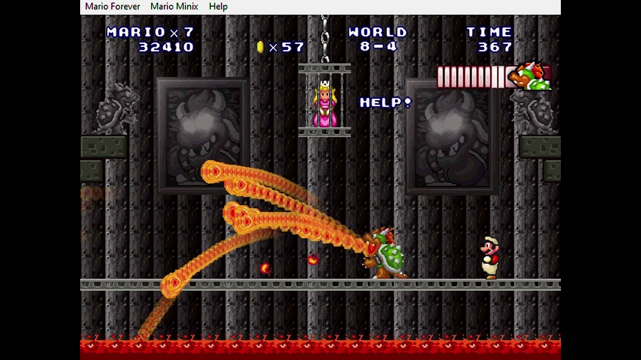 Mario Forever v4.0/v4.1 Playthrough: World 8 (WITHOUT SECRETS)